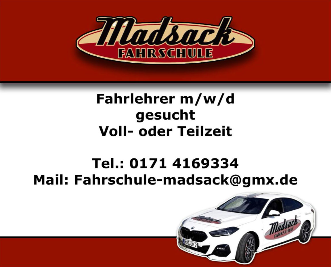 Fahrlehrer gesucht!
